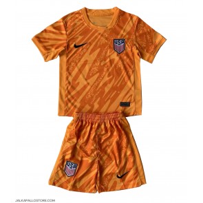 Yhdysvallat Maalivahti Vieraspaita Lapsille Copa America 2024 Lyhythihainen (+ shortsit)